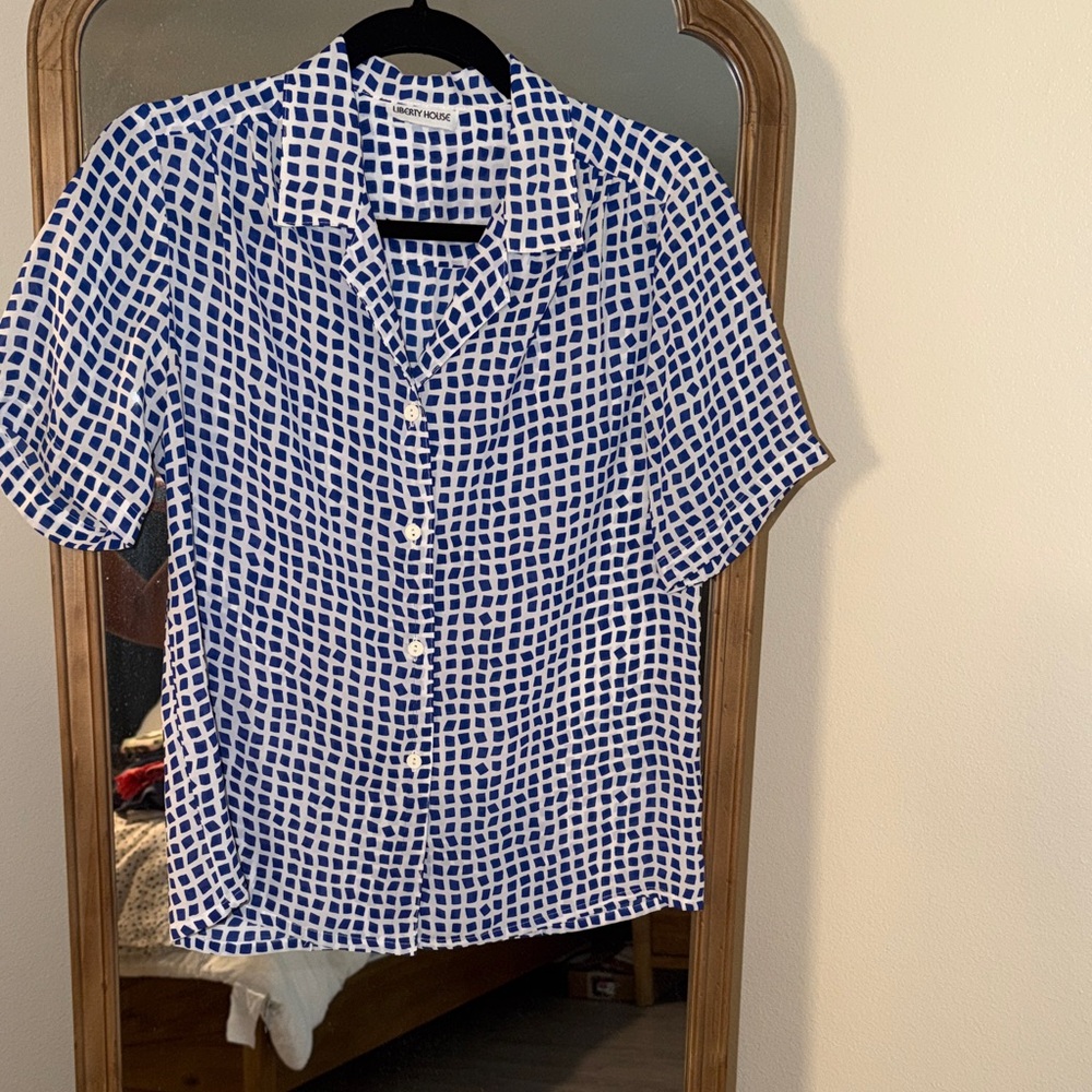 Vintage Liberty House sheer Blouse